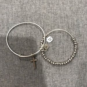 Alex and Ani Silver Bracelet Set-Energy Technology